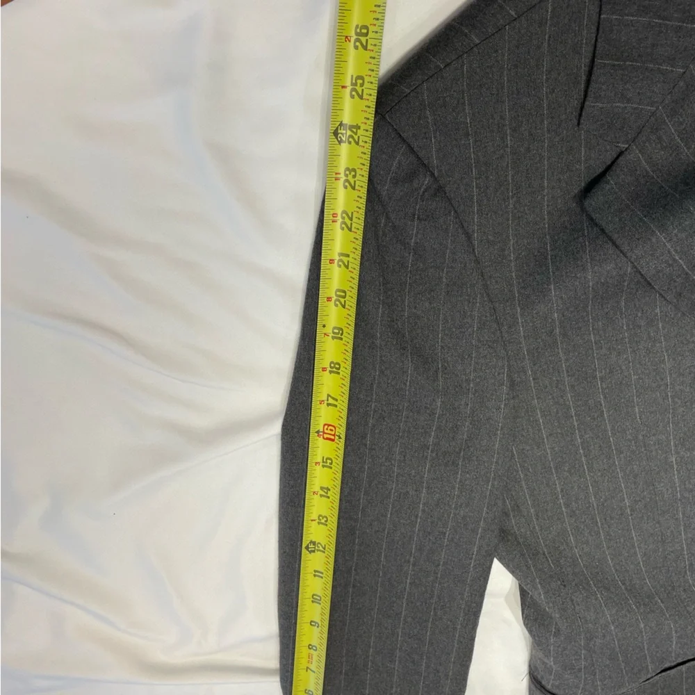 Gieves &‎ Hawkes Pinstripe 100% Wool Blazer Formal Business Men’s Size 41R USA